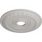 Ekena Millwork Munich Ceiling Medallion (Fits Canopies up to 5 5/8"), 17 1/2"OD x 3 5/8"ID x 1"P, Ultra Pure White CM17MUUWF - alternate 3
